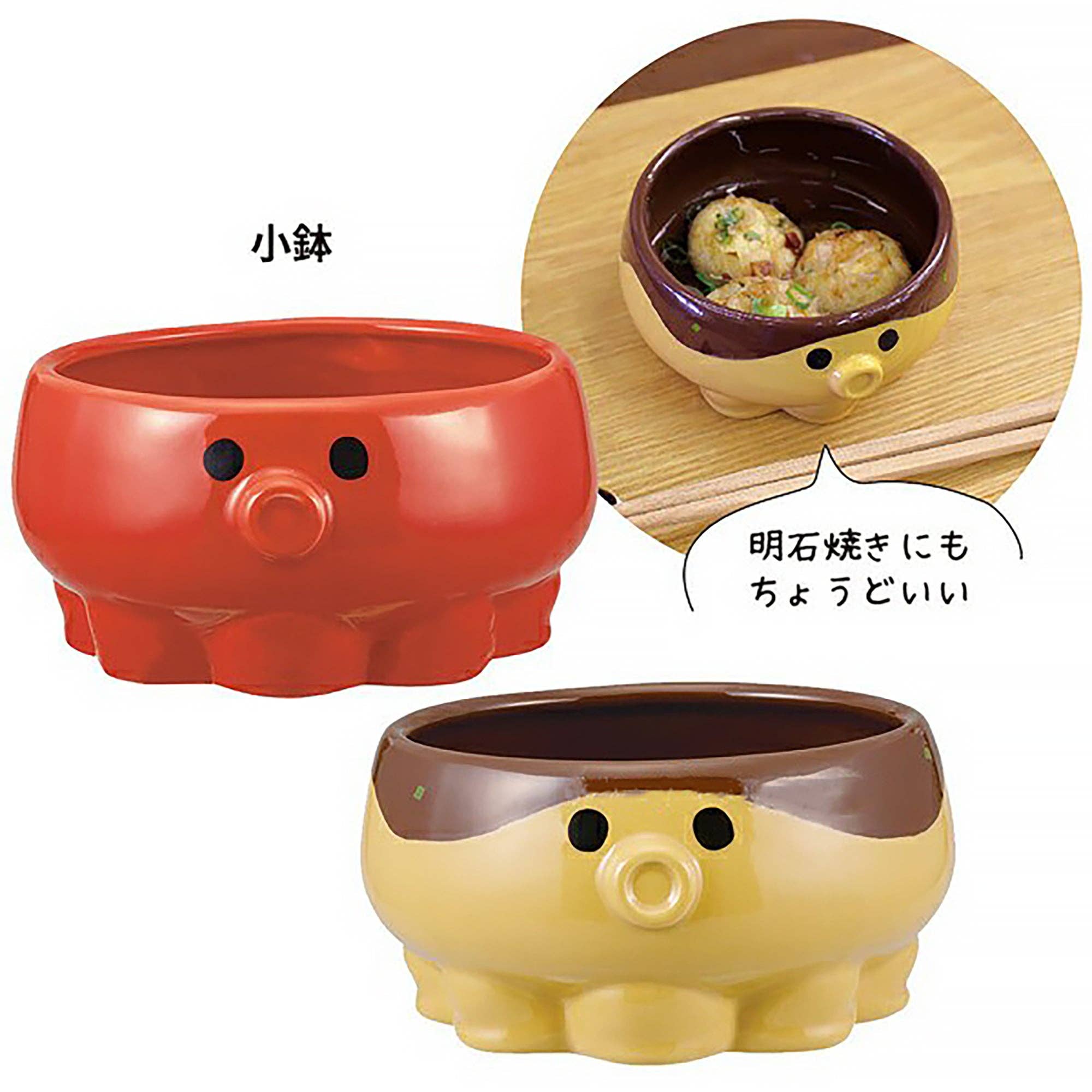 MinoCraft - Vente Bol de service - Service à takoyaki en céramique15