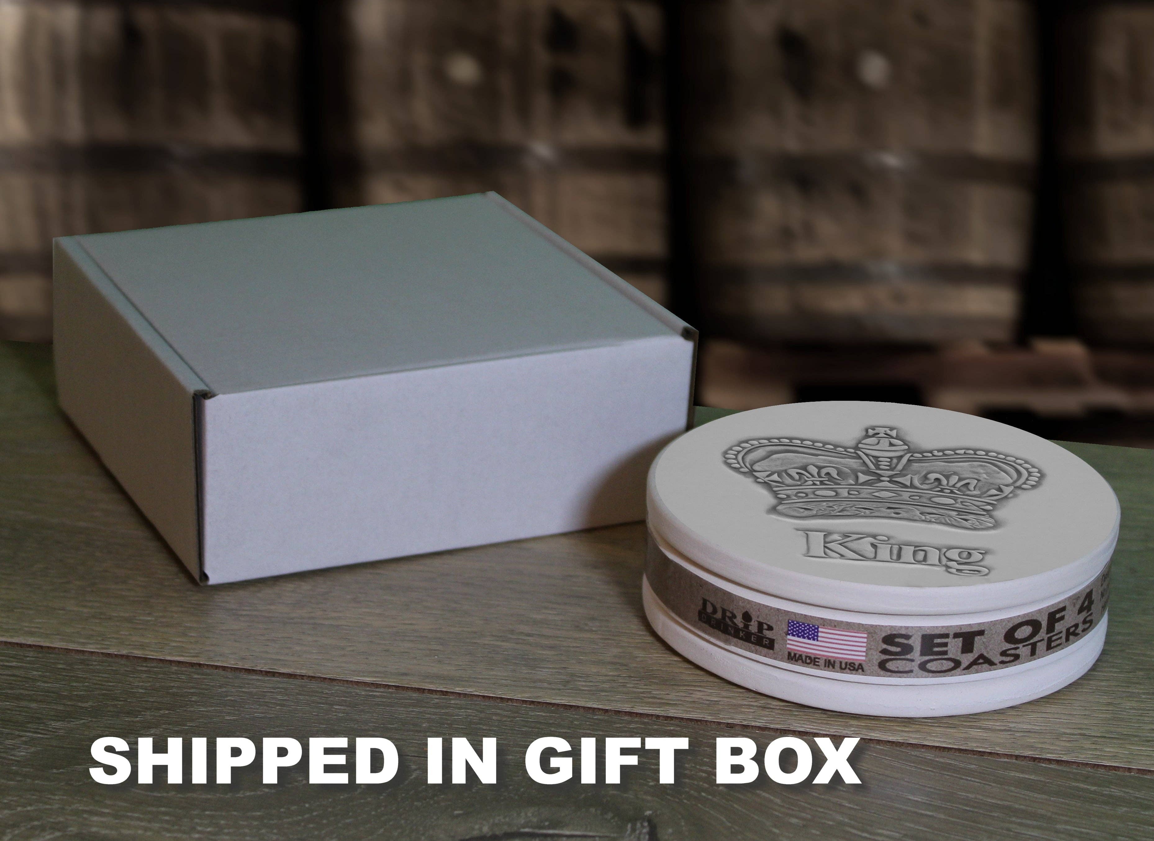 McCarter Coasters - Wholesale Coasters - King & Queen Drink Coasters6