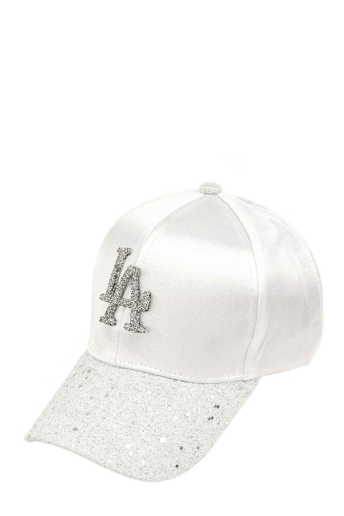 anbfashion – Großhandel Basecap – Damen – GLITZERNDE BASEBALLMÜTZE MIT STRASSSTEINEN, LA CHARM, CH5231-10
