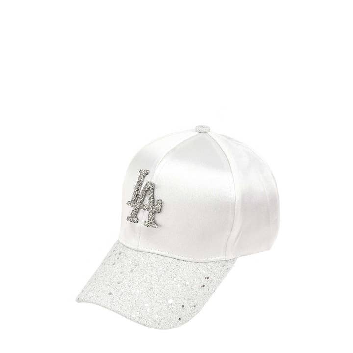 anbfashion – wholesale Baseball cap – Women's – RHINESTONE LA CHARM SPARKLE BASEBALL CAP CH5231-1