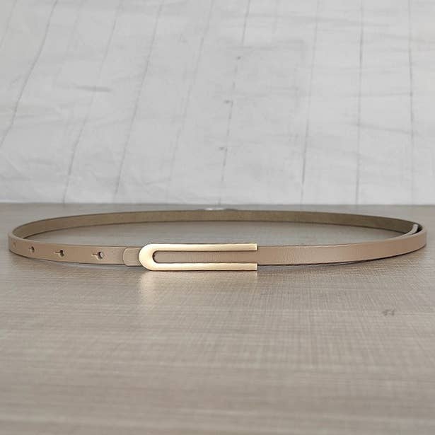 PEACH ACCESSORIES – Engroshandel Bælte - Dame – CurveLock læderbælter BEL0516