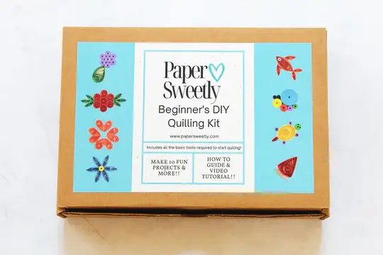 Paper Sweetly - Wholesale DIY craft kit - Quilling Craft Kit – Learn Paper Art for Beginners5