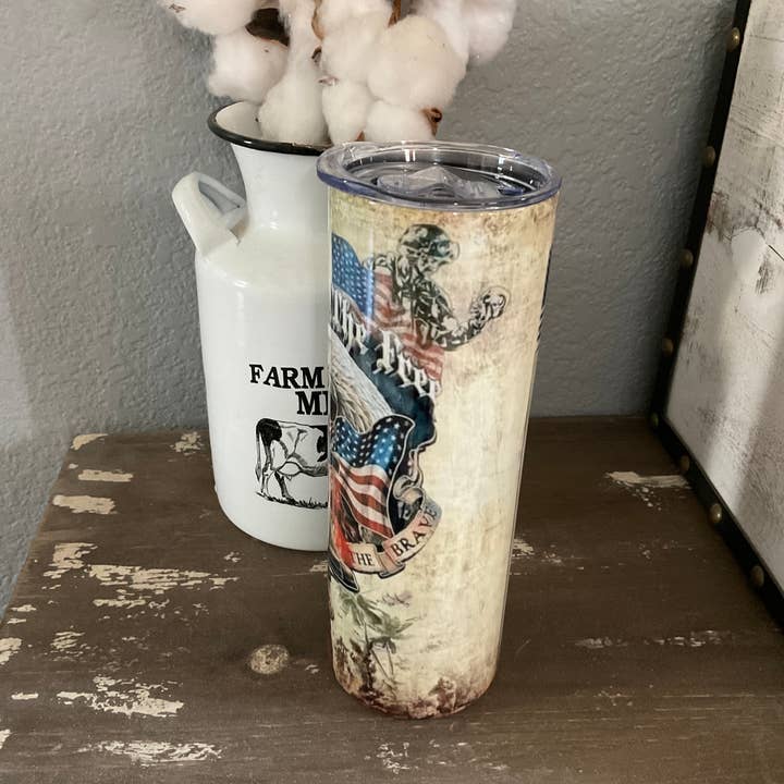 Farm Life Crafting - Wholesale Insulated Mug/Tumbler - Veterans 20oz Tumblers2