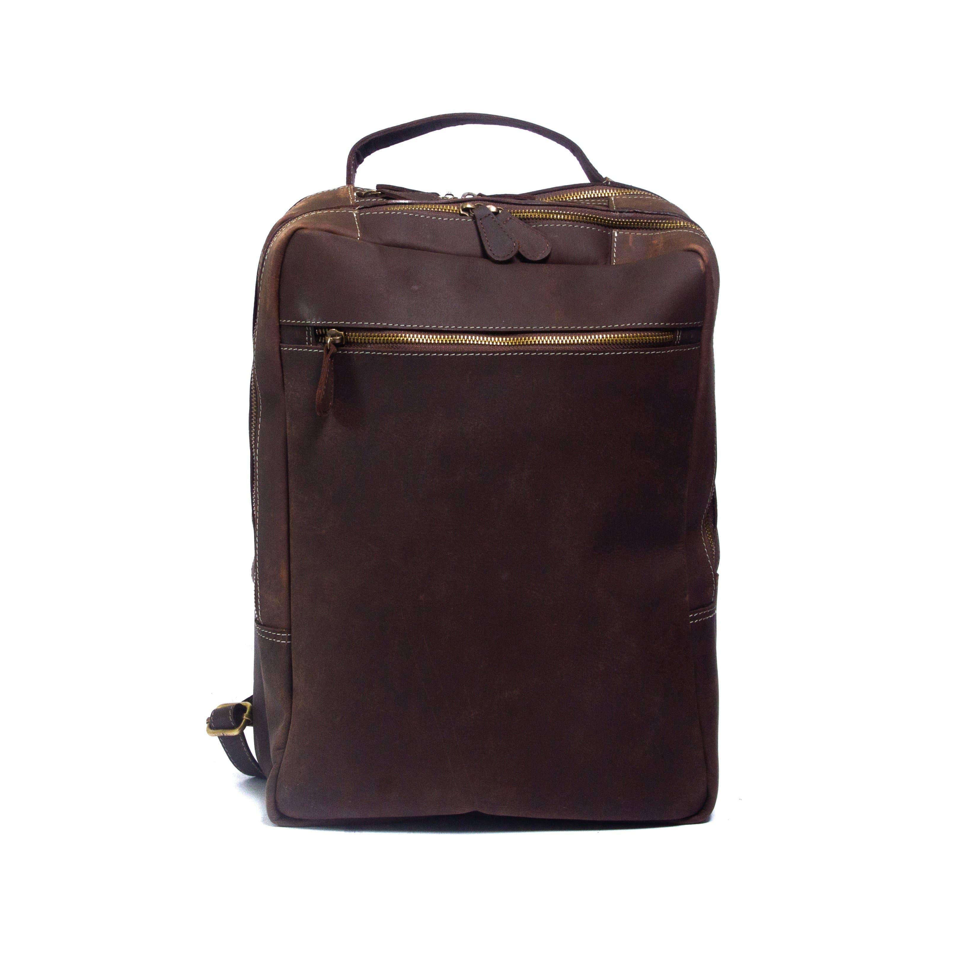 Dotch Leather - Vente Sac à dos – homme - Sac à dos en cuir vintage Lepcha1