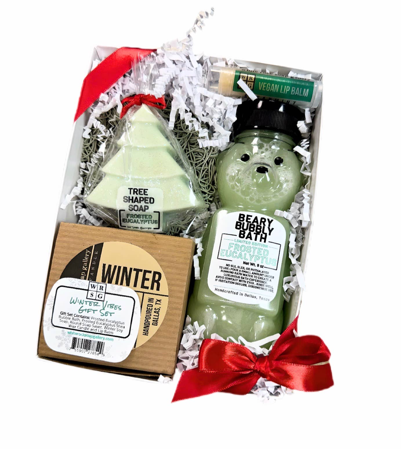 White Rock Soap Gallery - Wholesale Bath & Body Set - Winter Vibes Gift Set1