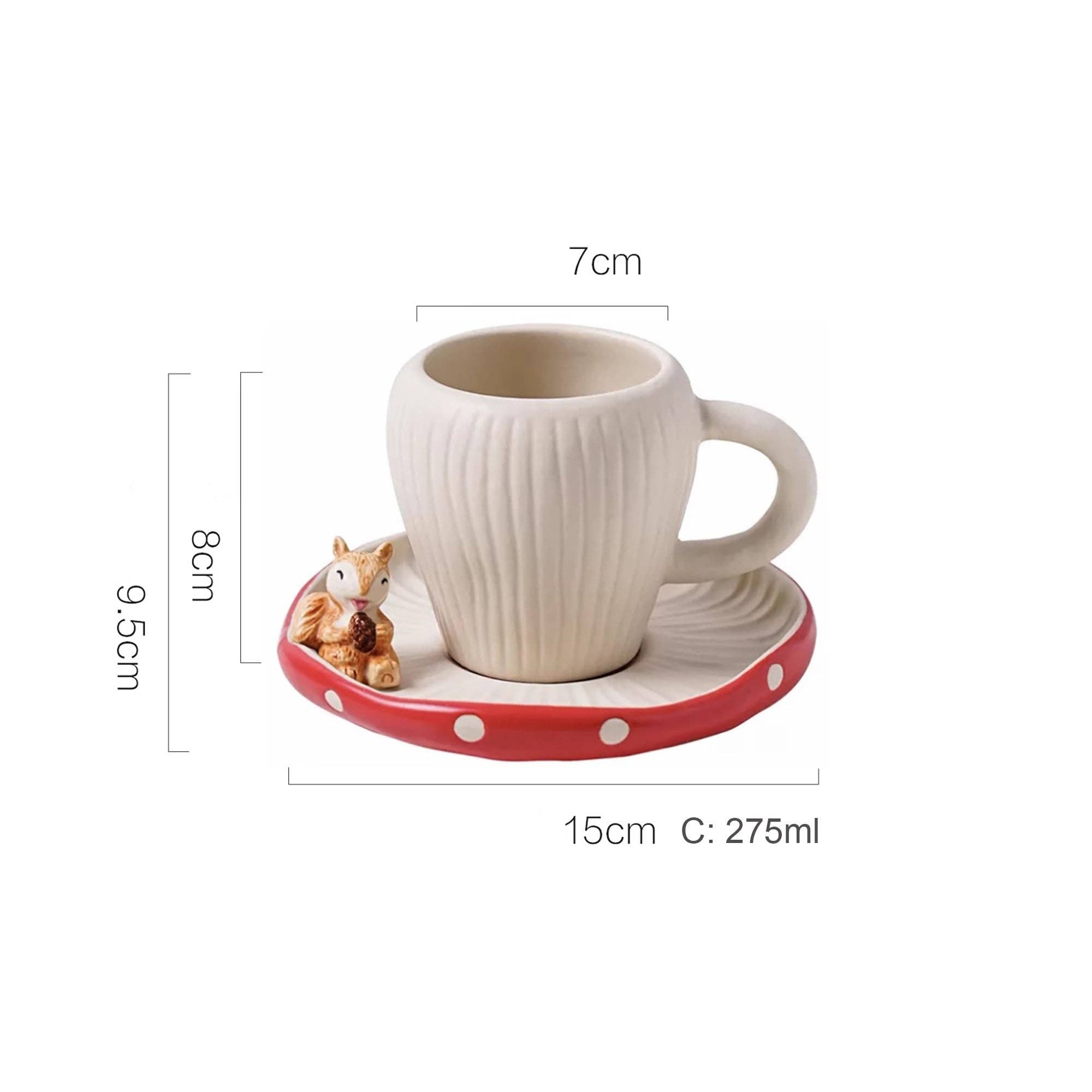 MinoCraft - Wholesale Theepot - MinoCraft keramische theepot in de vorm van een feeënpaddenstoel1