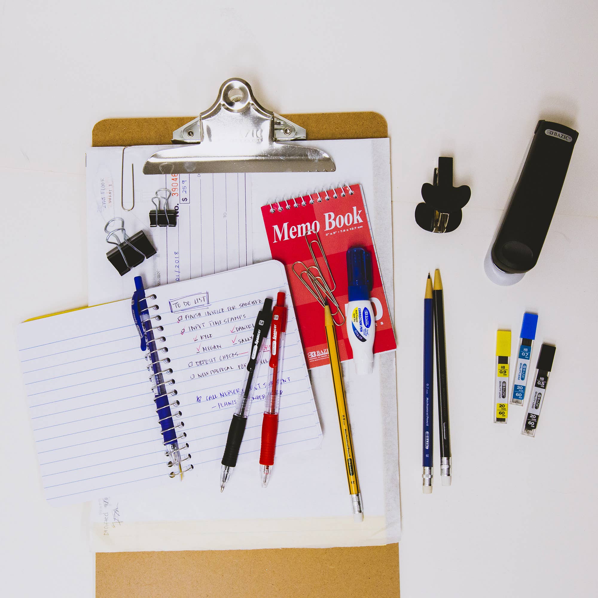 BAZIC Products - Wholesale Pencil - Mechanical Pencil Lead 0.5mm 20 Ct. (8/Pack)4