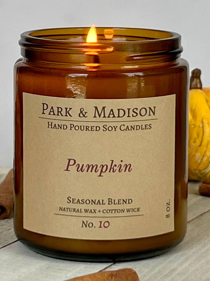 Pumpkin Soy Candle for wholesale by Park & Madison