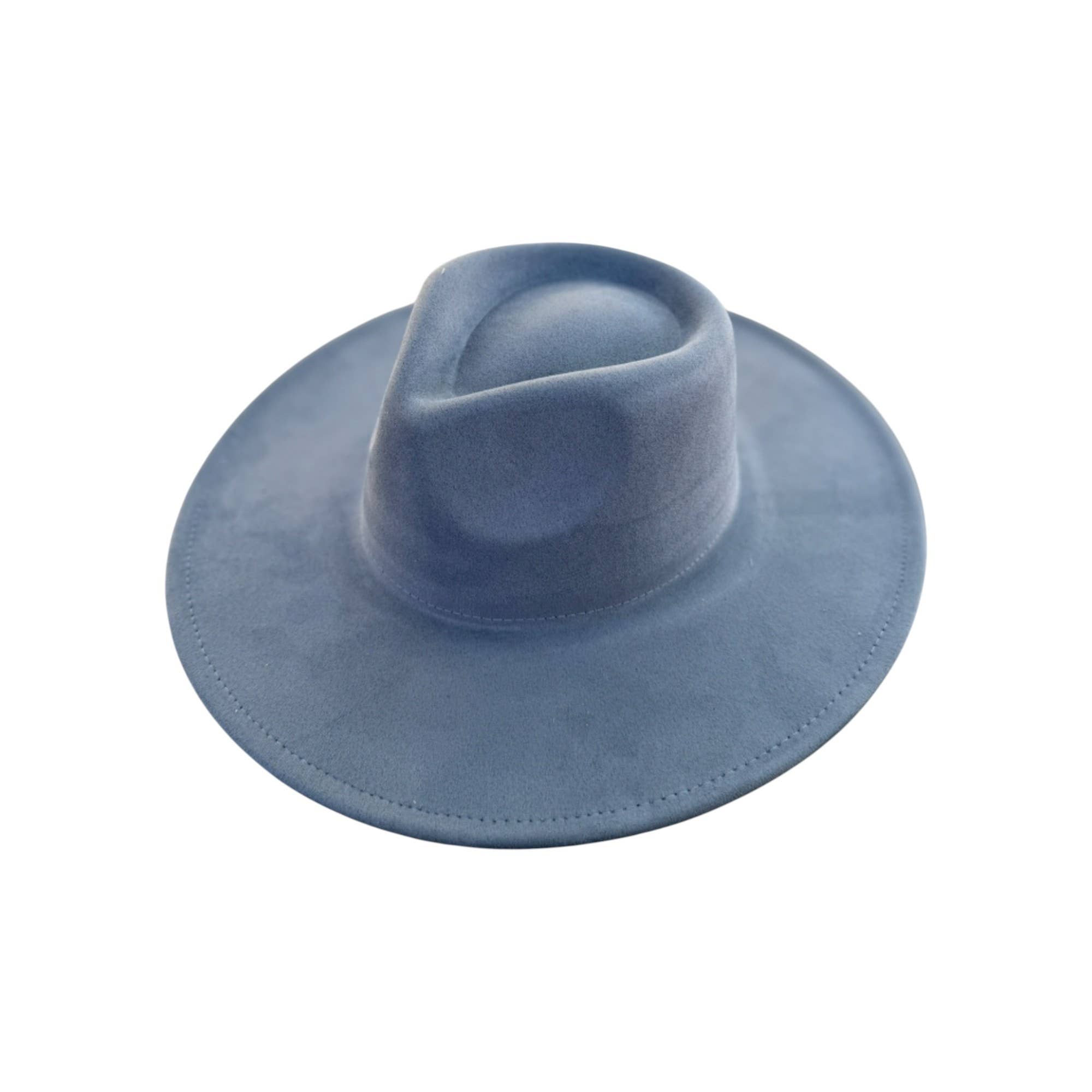 Portia Hat – Engroshandel Bucket hat - Dame – Vegansk Ruskind Bredskygget Rancher Hat11