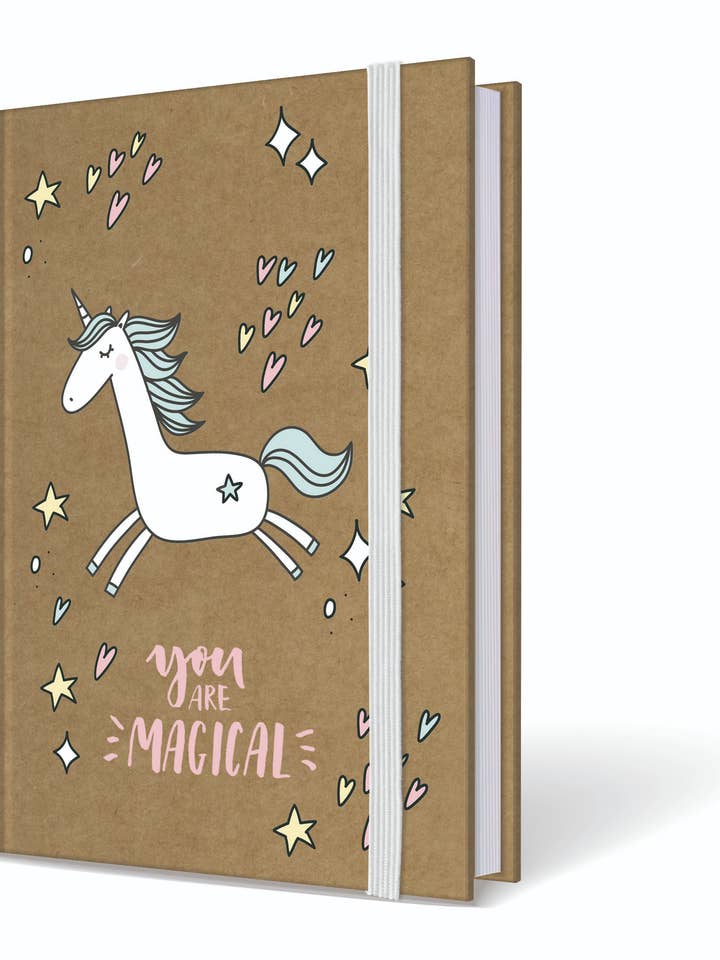 Taccuini 2D Kraft Unicorno 15X21Cm per la vendita all'ingrosso da parte di ORIGAMI EDITORE SRL