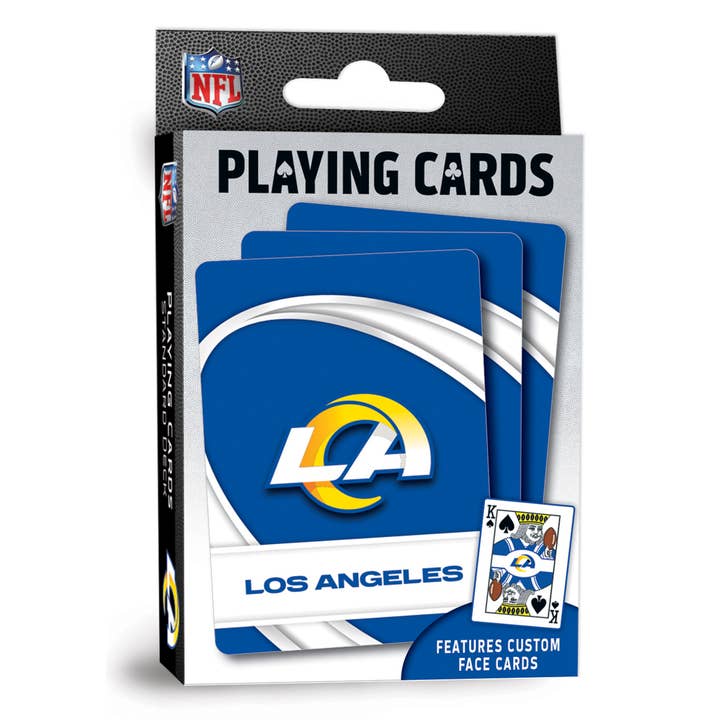 Cartes à jouer des Los Angeles Rams pour la vente par Masterpieces Puzzles