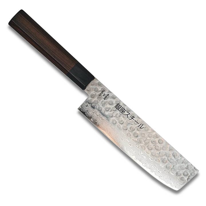 Tsumugi 180 - Couteau Nakiri 165mm pour la vente par Ginza Steel