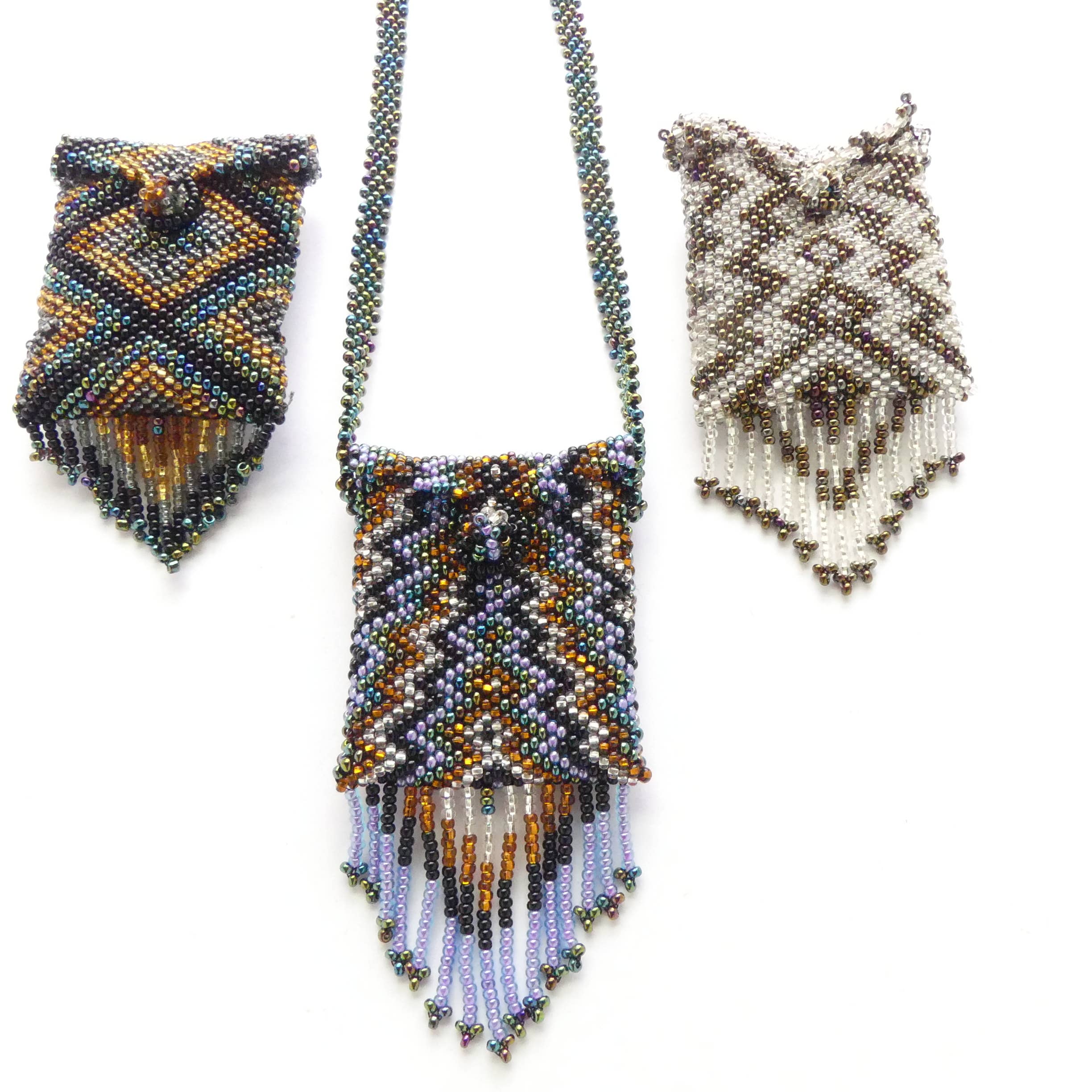 DIAMANTI DESIGNS - Wholesale Crossbody Bag - Women's - Beaded Bag Necklace, Traditional Patterns2