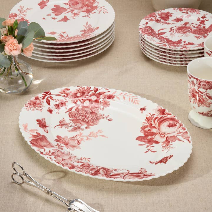 Gabrielle Rose Ovale Schotel 16 x 12 voor wholesale door Certified International