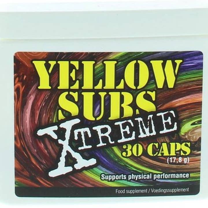 Kinky Pleasure - Wholesale Oral Supplement/Vitamin - Cobeco Yellow Subs Xtreme Energy Pills 30 Caps
