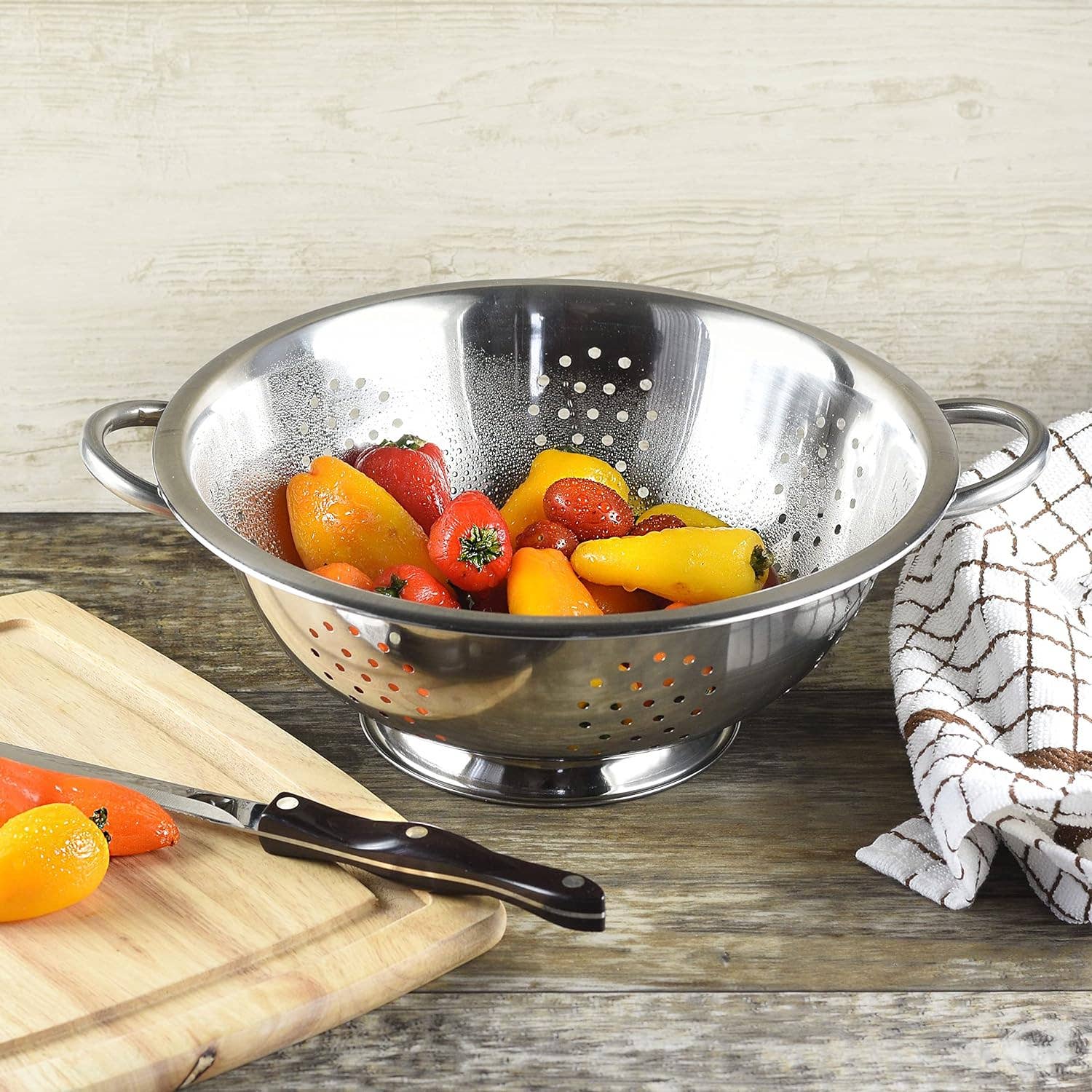 YBM HOME INC. - Wholesale Colander - Stainless Steel Colander with Handles 3 Sizes1