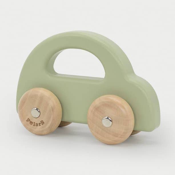 Træbil - grøn for engroshandel hos Commotion (Europe) BV