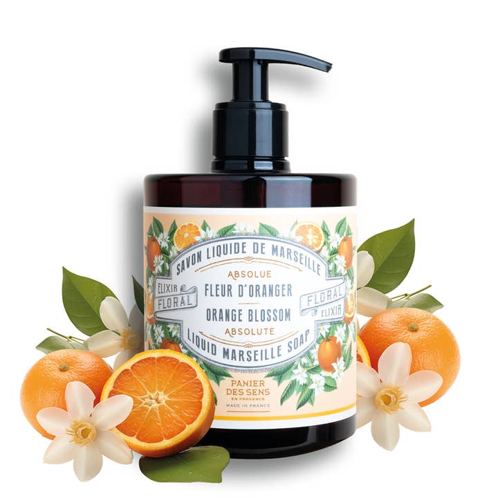 Marseille Liquid Soap 500ml | Orange Blossom for wholesale by Panier Des Sens