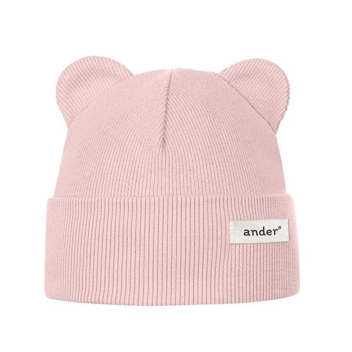 Ander - Wholesale Beanie - Kids - Children's hat made of knitted cotton, elastic! Made in PL