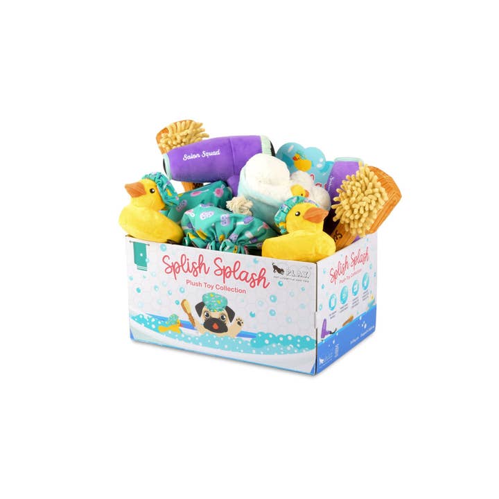 PLAY Splish Splash POS Display - 3 Sets (15 Toys) for wholesale by Alamo Pet Experts