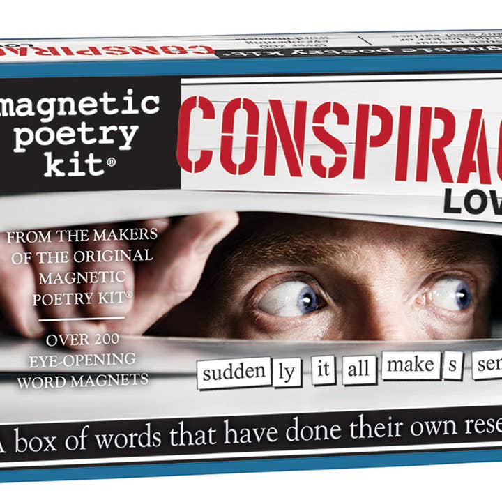 Magnetic Poetry - Wholesale Magnet - Conspiracy Lover Magnetic Poetry Kit