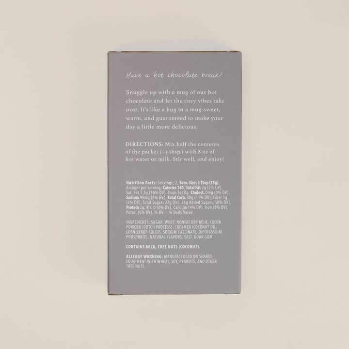 Grand Provisions - Wholesale Hot Cocoa Mix/Kit - Hot Chocolate - Creamy Milk (2.5 oz)3
