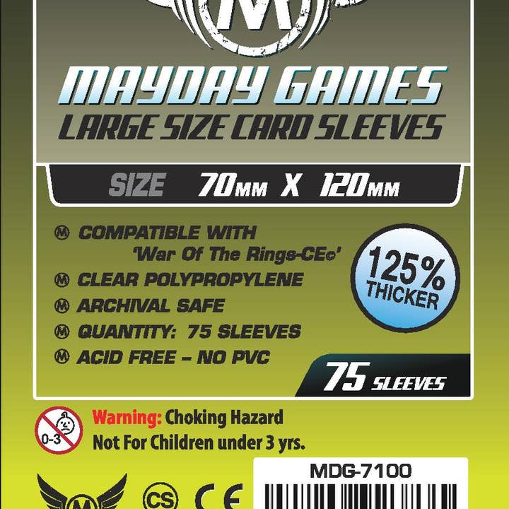 Specialbeställning Custom WOTR-CE Ärmar - 70 MM X 120 MM för wholesale av Mayday Games
