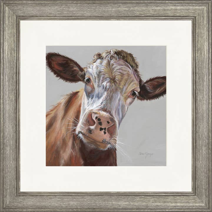 Delilah Square Framed Print (13" or 19") for wholesale by Bree Merryn Art Ltd