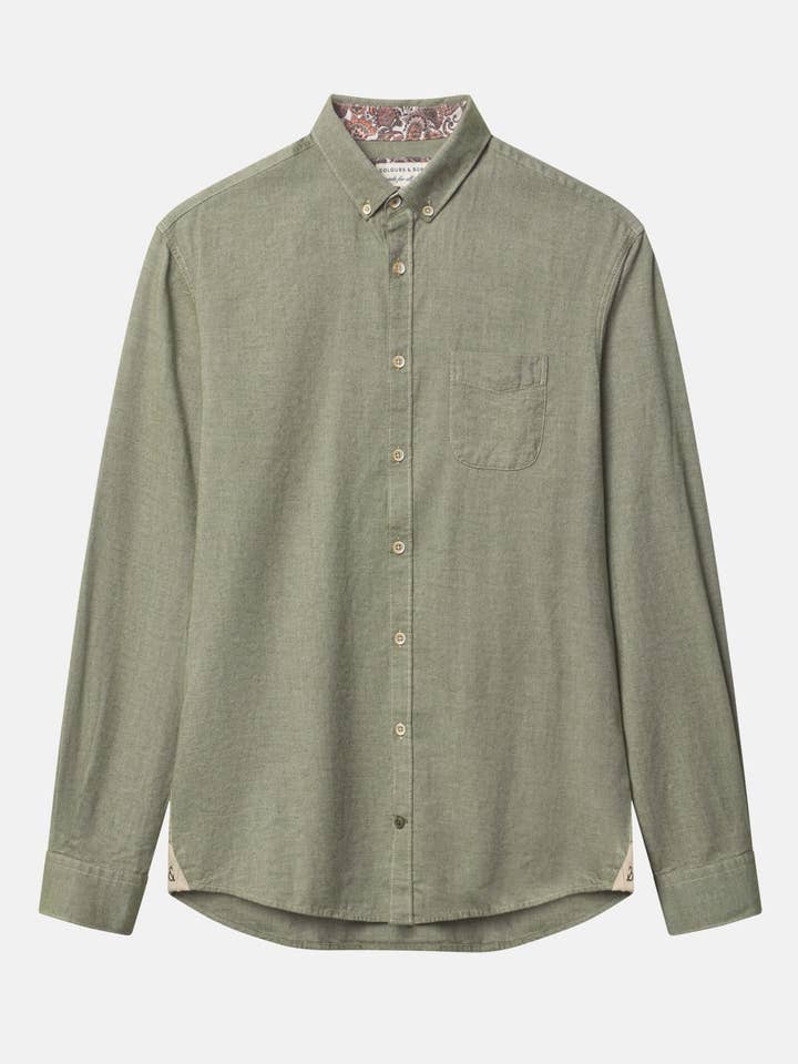 Chemise basique en twill - Clover pour la vente par COLOURS & SONS