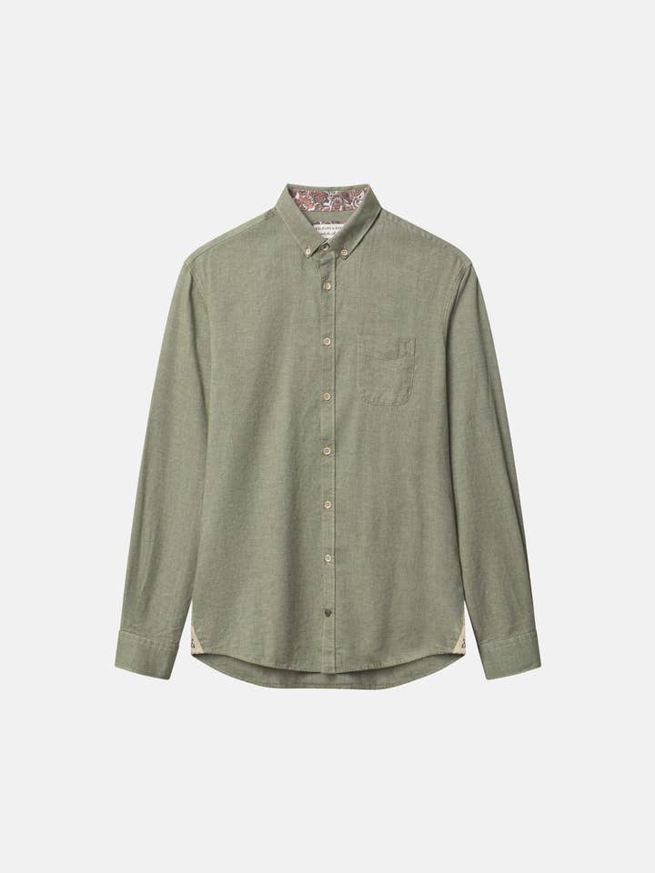 Camisa em tarja básica - Clover por atacado de COLOURS & SONS