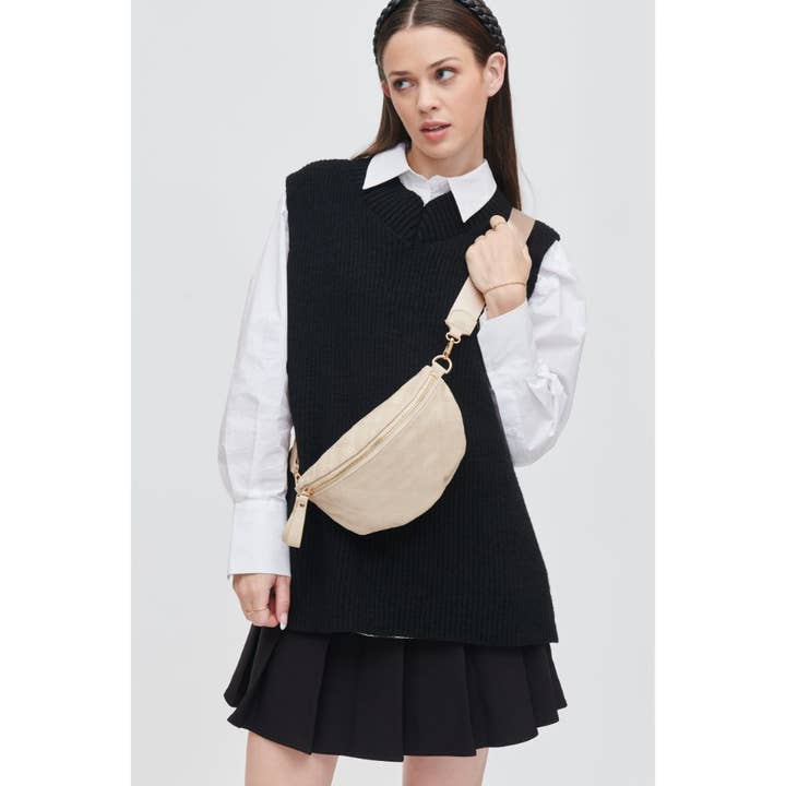 Lachlan - Sac ceinture matelassé pour la vente par Urban Expressions