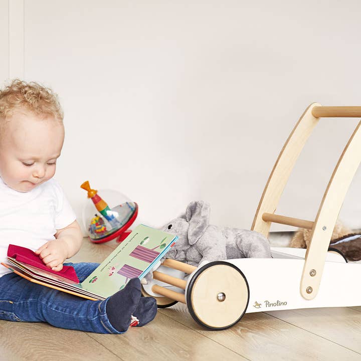 Pinolino Kinderträume GmbH - Wholesale Wood Toy - Kids - 'Uli' baby walker, white
