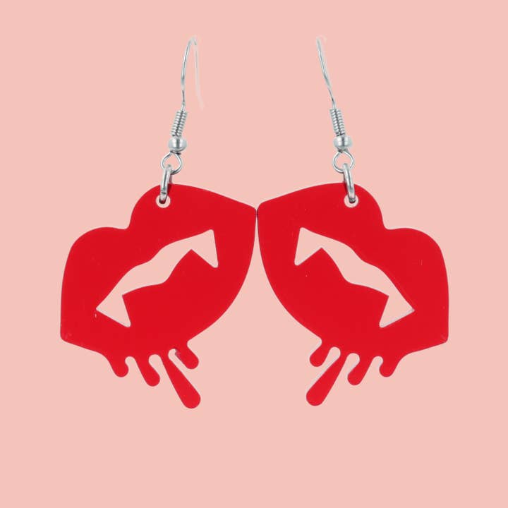 Vad skulle Buffy göra? örhängen för wholesale av Sour Cherry