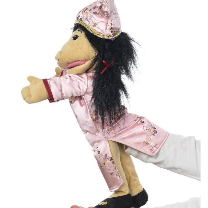 Flat Friends - Wholesale Puppet – Kids & baby - Fufu - Girl Hand Puppet from China3