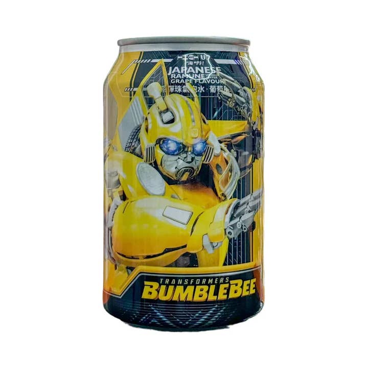 Pops Distro Inc - Wholesale Soda/Carbonated Drink - High Up Transformers Bumble Bee Grape Sparkling Water (330ml) Taiwan (6 pack)