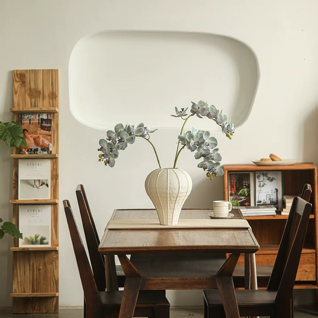 Rustic Reach - Wholesale Artificial Flowers - Real Touch Orchid Stem in Various Colors 35" Tall12