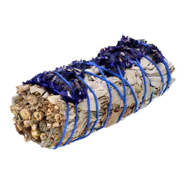 White Sage with Blue Sinuata for wholesale by Vives de la Cortada S.L