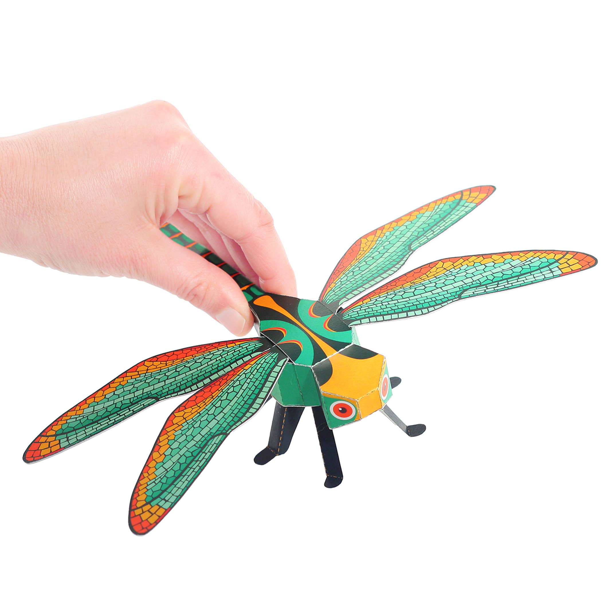 pukaca - Vendita all'ingrosso Kit per lavoretti fai da te - Bambini - Kit di giocattoli di carta insetti6