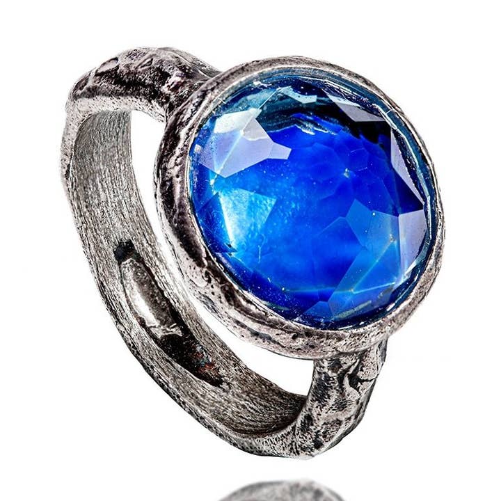 Round Chakra Ring for wholesale by Sara Lubrano Gioielli Artigianali