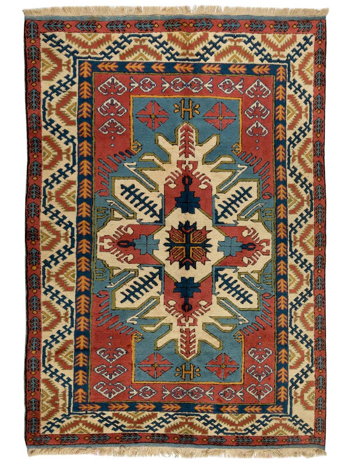 6 x 8,4 ft neuer handgeknüpfter Teppich aus der türkischen Region, 100% Wolle für den Großhandel von Rug Specialist LLC.