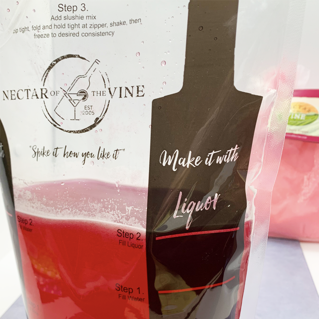 Nectar of the Vine - Wholesale Cocktail Shaker - Reusable Frappe Mixing Bags - 10 pack3