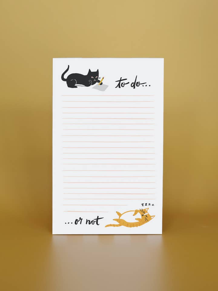 To Do Or Not Notepad for wholesale by Idlewild Co.