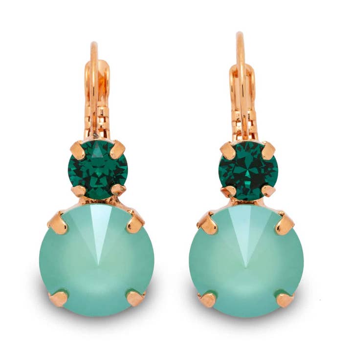 Gisele Ohrringe Mintgrün für den Großhandel von French Attic