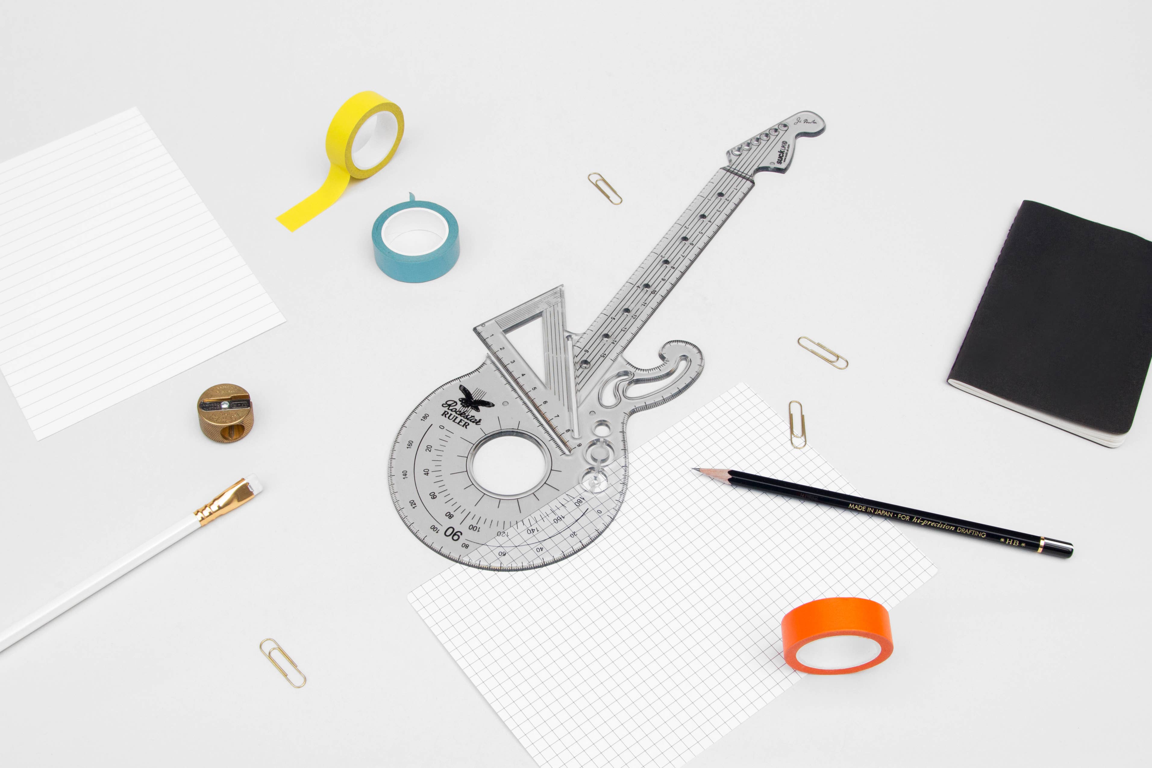 SUCK UK Ltd - USA - Wholesale Ruler - Rockstar Guitar Ruler2