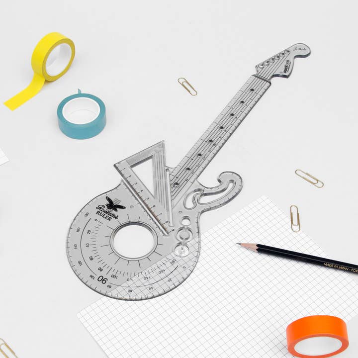 SUCK UK Ltd - USA - Wholesale Ruler - Rockstar Guitar Ruler2