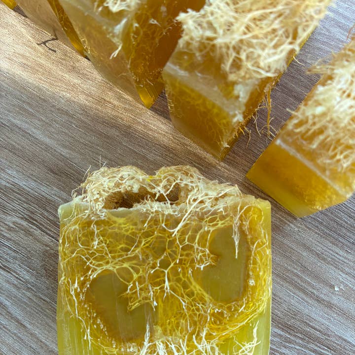 Wanderlust Scents Co. - Wholesale Bar Soap - Natural Loofah Soap for Gentle Exfoliation2