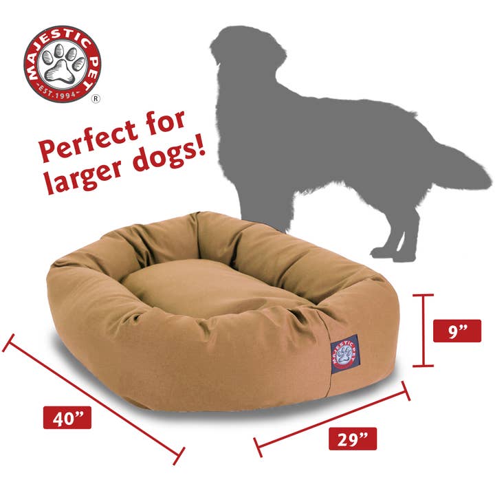 Majestic Pet Products - Vente Panier – chien - Lit pour chien Bagel en poly/coton71
