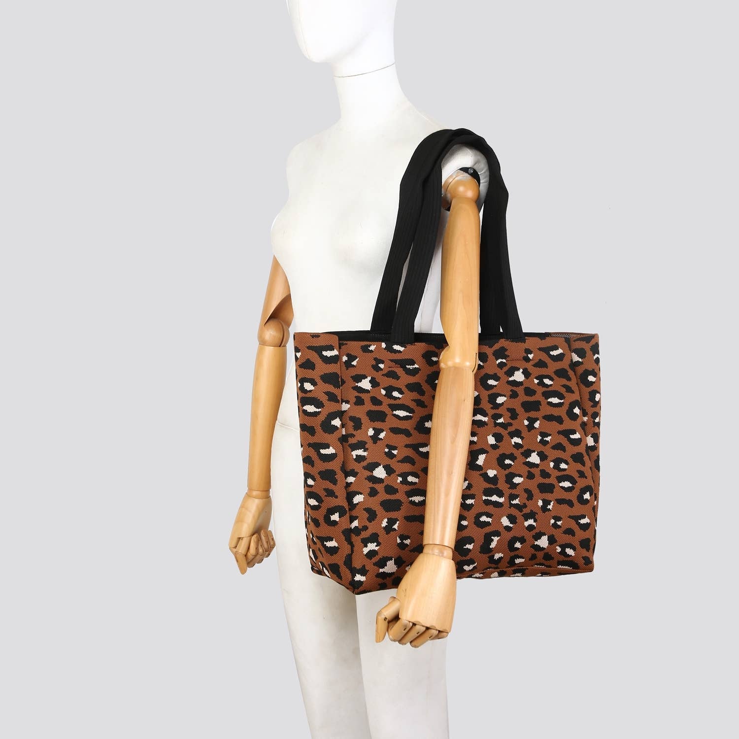 House of Milano – wholesale Tote bag – Women's – 24053 Fabric Large Shopper Bag6