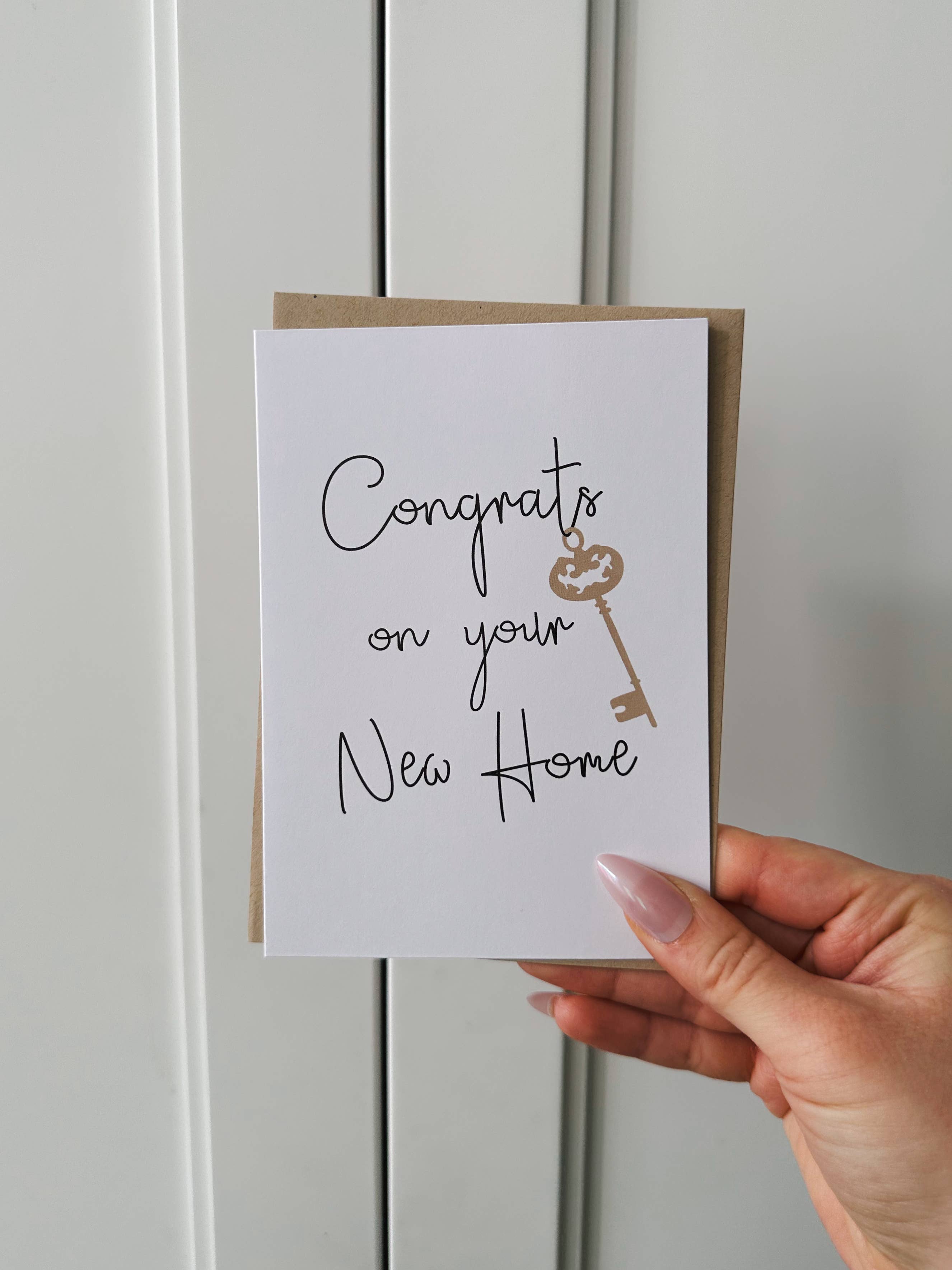 Abate Graphics - Wholesale Congratulations Card - Congrats On Your New Home A2 Greeting Card2