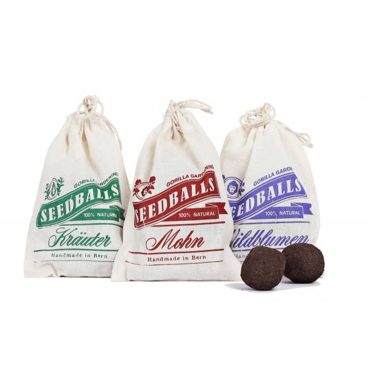 Seedballs 3-pack for wholesale by Gorilla Gardening